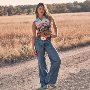 Bailey High Rise Wide Leg Jean