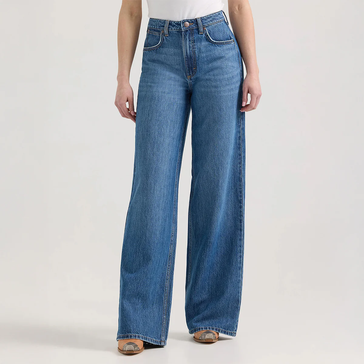 Bailey High Rise Wide Leg Jean – Image 2
