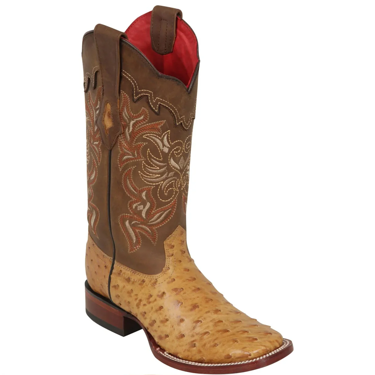 Amber Ostrich Cowgirl Boots