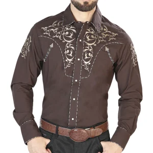 Brown Western Shirt