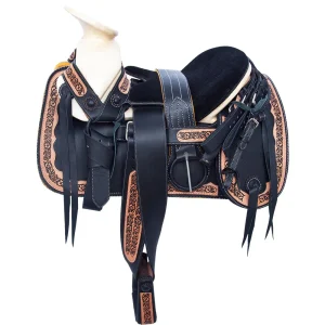 Montura Charra Pirograbado Fino