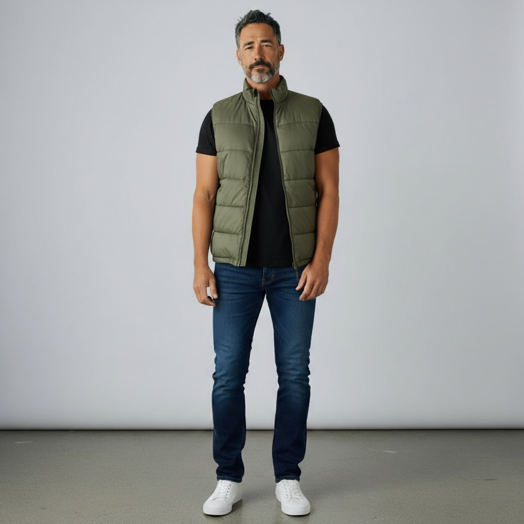 Veste d’extérieur sans manche H/F – Image 3