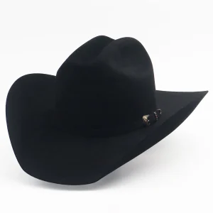 Heritage Black Cowboy Felt Hat 1,000x