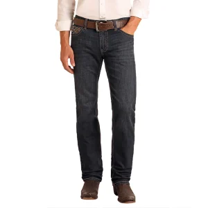 Slim Fit Revolver Straight Boot Cut Jeans