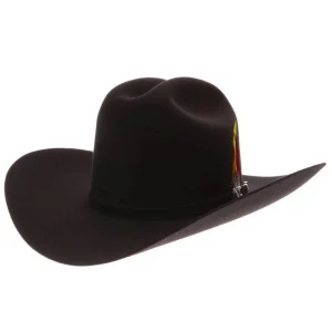 Sinaloa 1000x Black Tejana Hats