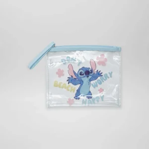 Pochette transparente 'Stitch' 'Disney' BLEU