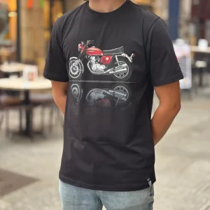 TSHIRT HONDA réservoir rouge