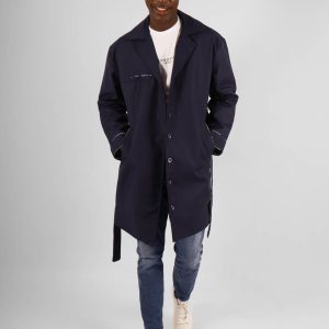 Manteau bleu marine