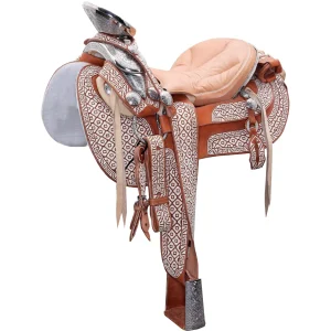 Mexican Horse Saddle Piteado Cola De Pato
