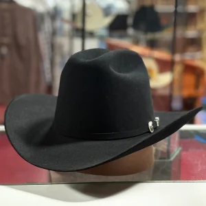 10x Shasta Black Cowboy Hat