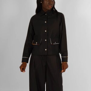 Veste à liseré noir