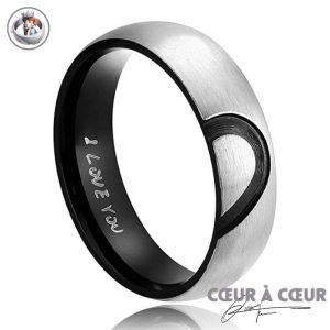 Alliances Coeur Gravés