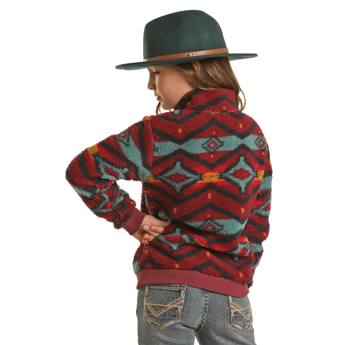 Kids Aztec Pullover – Image 2