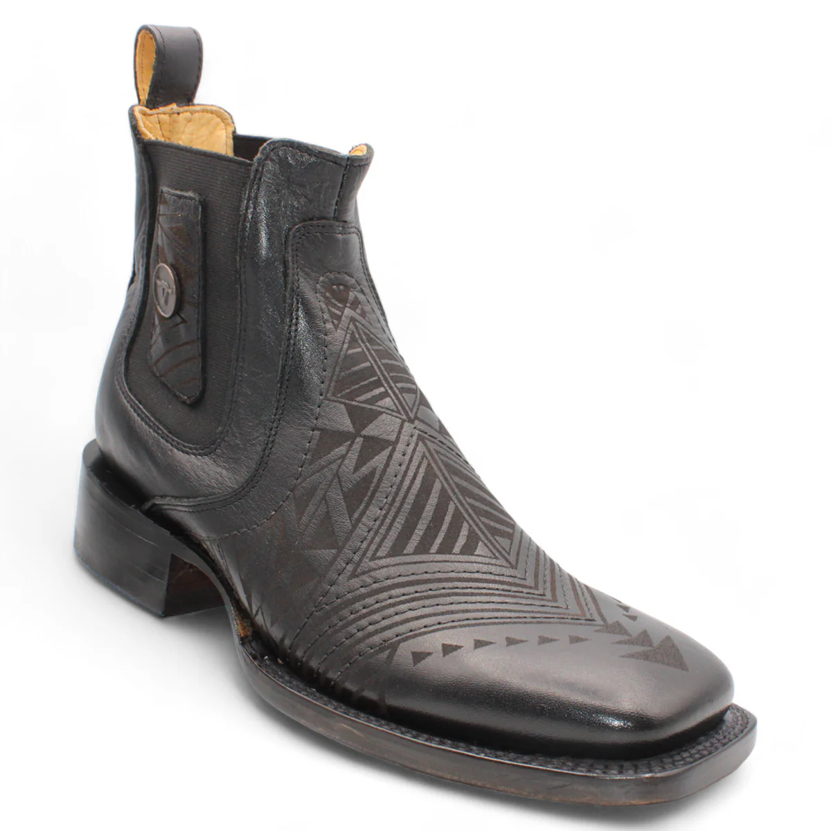 Ankle Laser Engraved Boots – Image 3