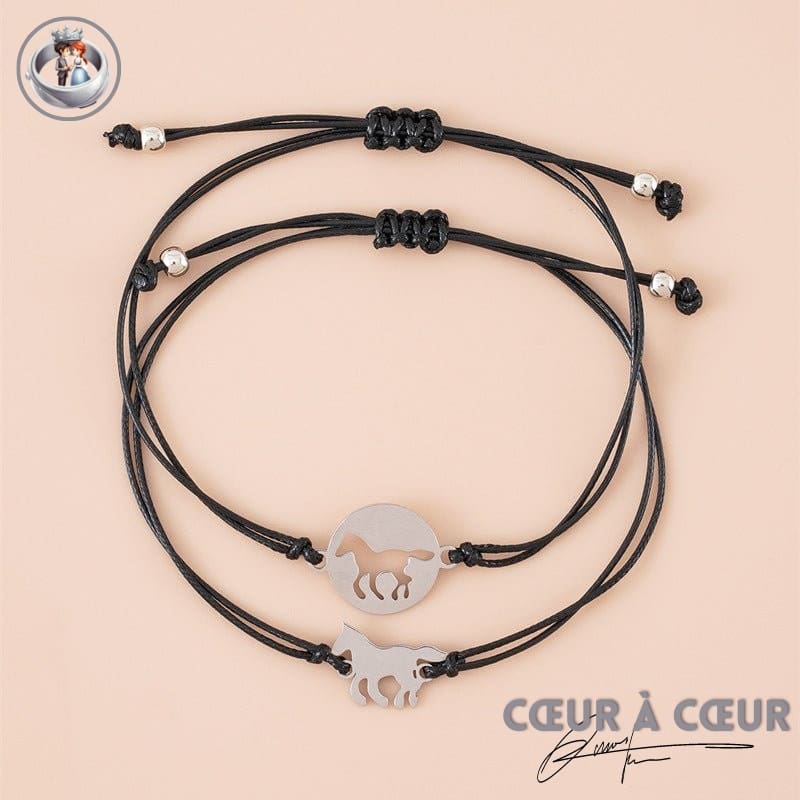 Bracelet Cheval Mère et Fille – Image 5