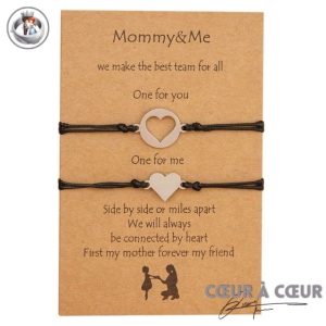 Bracelet Coeur Mom
