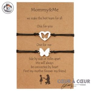 Bracelet Cordon Papillon