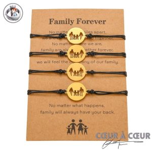 Bracelet Famille de 4