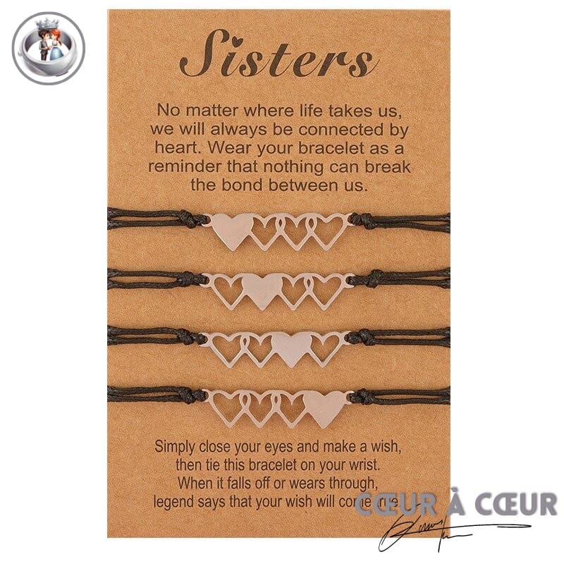 Bracelet pour 4 Soeurs