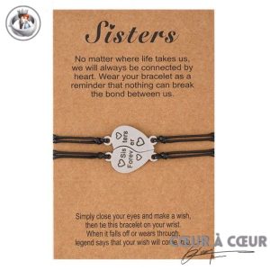 Bracelet Soeur pour la Vie