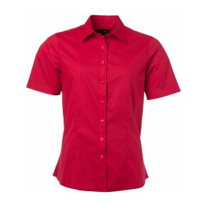 Chemise légère manches courtes femme J679