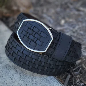 Black Petatillo Belts
