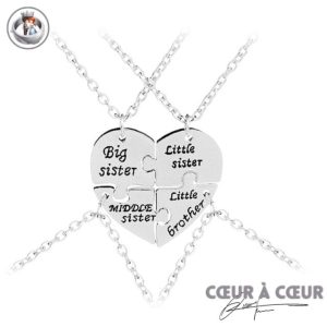 Collier Frère et Soeur