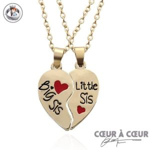 Collier Grande Soeur Petite Soeur