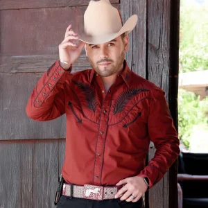 Feathered Western Shirts