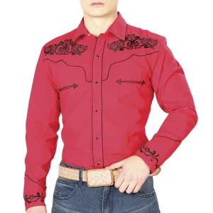 Red Western Shirt