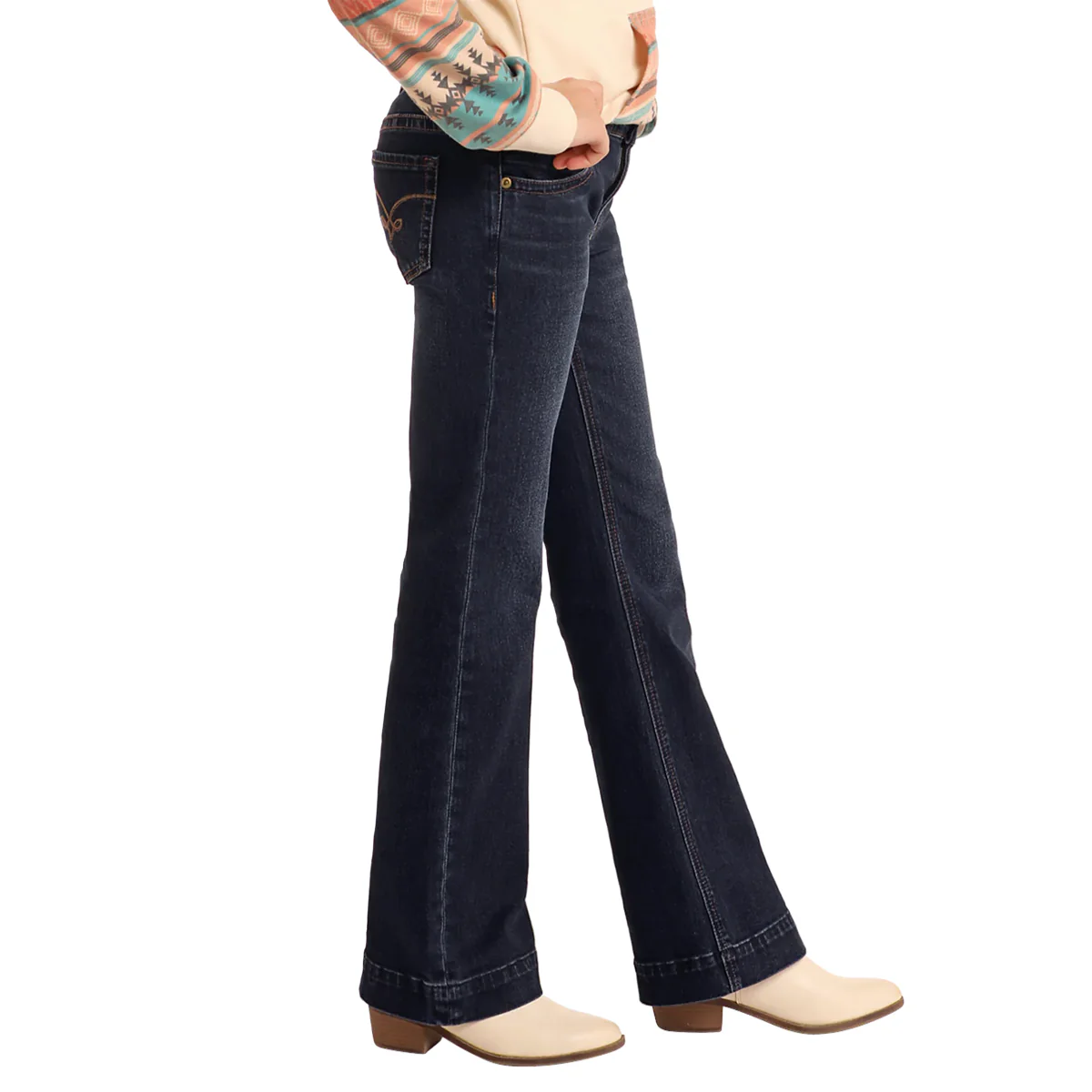 Girls Trouser Cowgirl Jeans – Image 3