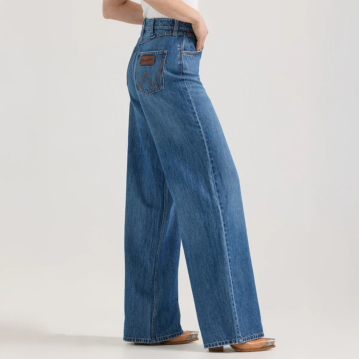 Bailey High Rise Wide Leg Jean – Image 3