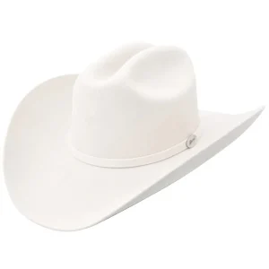 White Felt Cowboy Hat