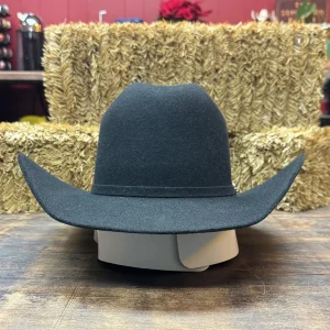 Minnick Crown Black Cowboy Hat