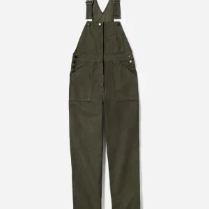 La salopette femme «Billie» Canvas Kaki