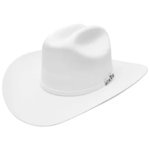 White Cowboy Felt Hat